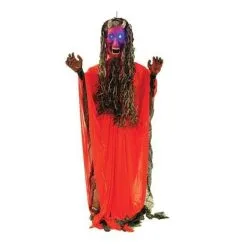 Morris Costumes 10' Hanging Red Fanged Demon