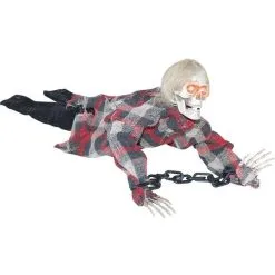 Morris Costumes 18" Animated Reaper In Chains