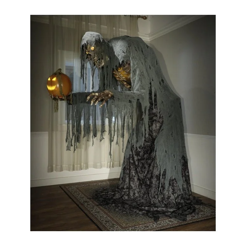 Morris Costumes 7' Jack Stalker Animated Prop 3 Morris Costumes 7' Jack Stalker Animated Prop