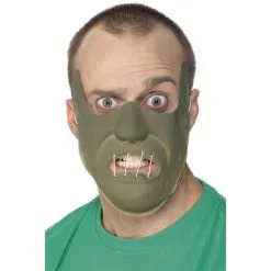 Adult PVC Restraint Horror Mask