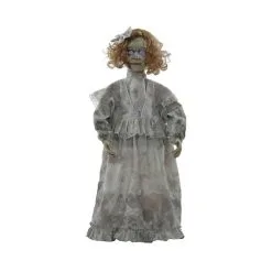 Morris Costumes Animated Cracked Victorian Doll
