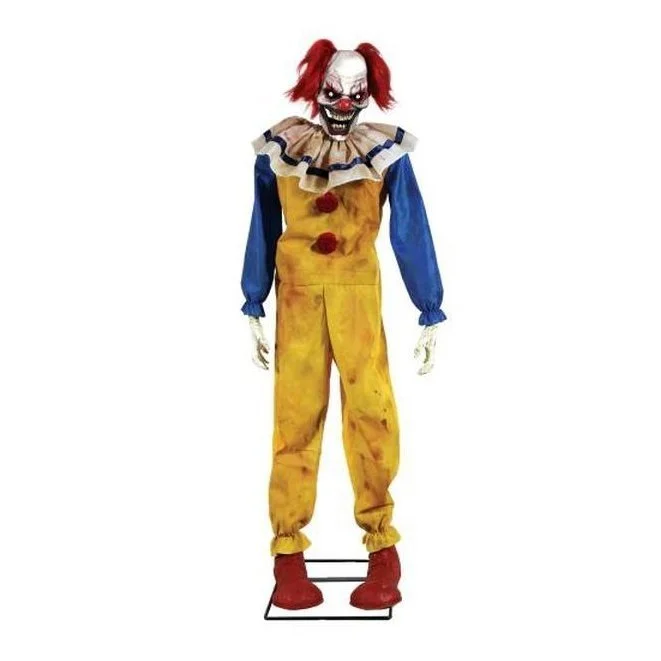 Morris Costumes Animated Twitching Clown Prop 3 Morris Costumes Animated Twitching Clown Prop