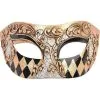 Tom Foolery Anthony Eye Mask Gold & Black -All Props Sales anthony eye mask gold black 592246