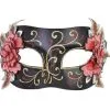 Tom Foolery Aria Black And Red Eye Mask 2 Tom Foolery Aria Black And Red Eye Mask -All Props Sales aria black and red eye mask 548470