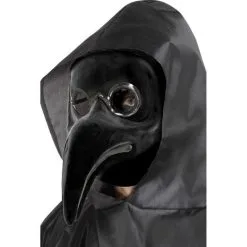 Authentic Plague Doctor Mask, Black