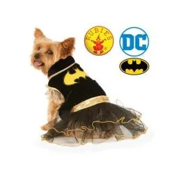 Batgirl Pet Tutu Dress Size M