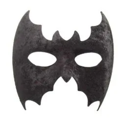 Tom Foolery Belvedere Black Bat Eye Mask