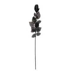 AMSCAN Black Fabric Rose (A)