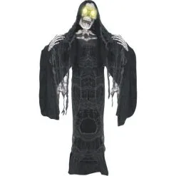 Morris Costumes Black Reaper Moving Mouth 60in