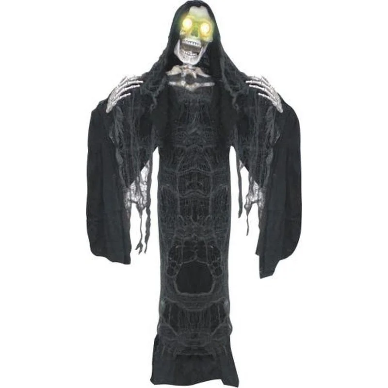 Morris Costumes Black Reaper Moving Mouth 60in 3 Morris Costumes Black Reaper Moving Mouth 60in