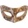 Tom Foolery Camila Eye Mask Cream & Gold 2 Tom Foolery Camila Eye Mask Cream & Gold -All Props Sales camila eye mask cream gold 899299