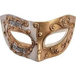 Tom Foolery Camila Eye Mask Cream & Gold