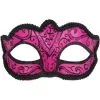 Tom Foolery CAPRI Hot Pink Eye Mask 1 Tom Foolery CAPRI Hot Pink Eye Mask -All Props Sales capri hot pink eye mask 108314