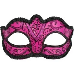 Tom Foolery CAPRI Hot Pink Eye Mask