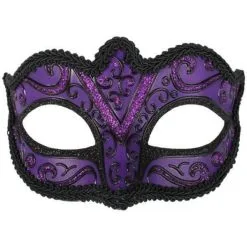 Tom Foolery CAPRI Purple Eye Mask