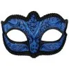 Tom Foolery Capri Royal Blue And Black Face Eye Mask 2 Tom Foolery Capri Royal Blue And Black Face Eye Mask -All Props Sales capri royal blue and black face eye mask 804922