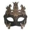 Tom Foolery Cavalli Centurion Black & Bronze Eye Mask -All Props Sales cavalli centurion black bronze eye mask 608050
