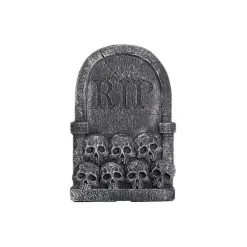 AMSCAN Cemetery Rip Skulls Tombstone Styrofoam Decoration