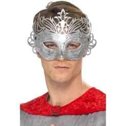 Colombina Silver Mask