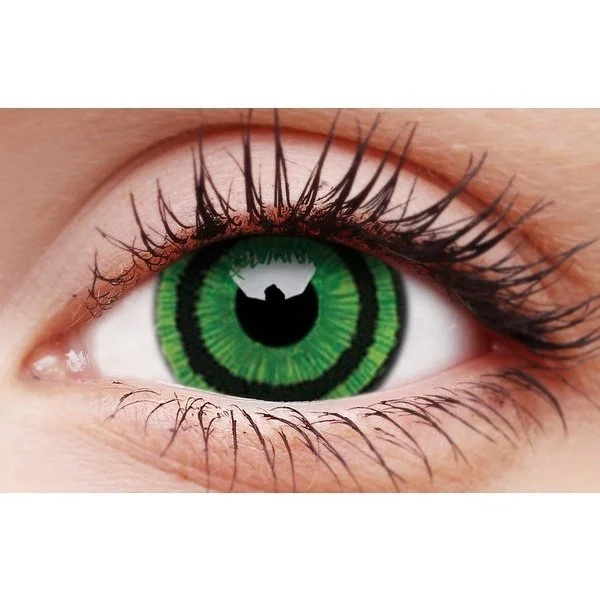 Crazy Contact Lens Green Goblin One Year (17mm) 3 Crazy Contact Lens Green Goblin One Year (17mm)