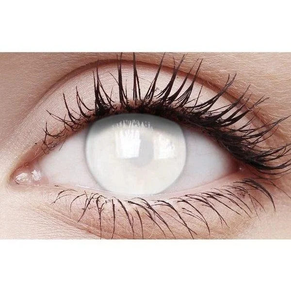 Crazy Lens Contacts - Blind White 4 Crazy Lens Contacts - Blind White - Image 2