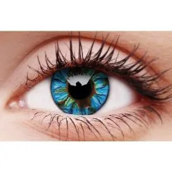 Crazy Lens Contacts - Blue Streak