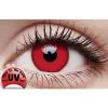 Crazy Lens Contacts - UV Glow Red -All Props Sales crazy lens contacts uv glow red 521172