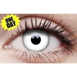 Crazy One-Day Contact Lens - Whiteout