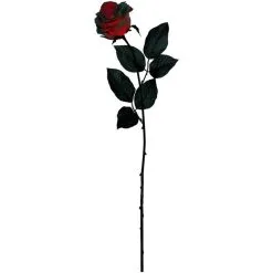 Balloon Agencies Dark Red Fabric Roses 24"