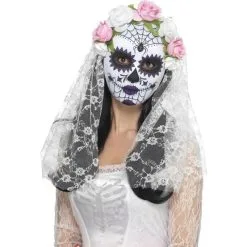 Day Of The Dead Bride Mask