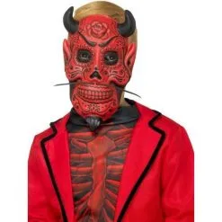 Day Of The Dead Devil Mask, Childs