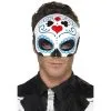 Day Of The Dead Eyemask, Blue -All Props Sales day of the dead eyemask blue 490787