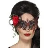 Day Of The Dead Metal Filigree Eyemask 1 Day Of The Dead Metal Filigree Eyemask -All Props Sales day of the dead metal filigree eyemask 101243