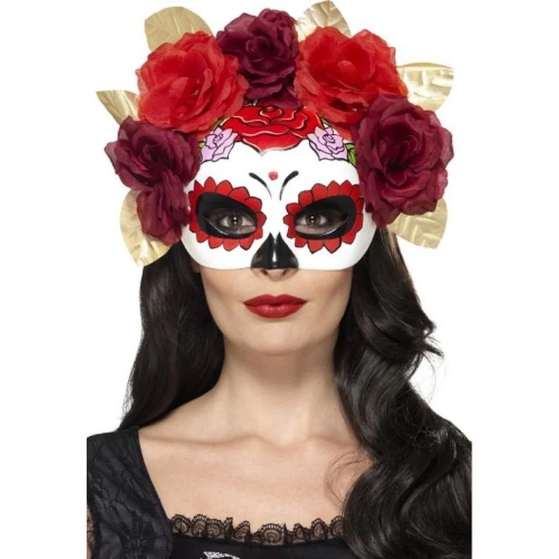 Day Of The Dead Rose Eyemask 3 Day Of The Dead Rose Eyemask