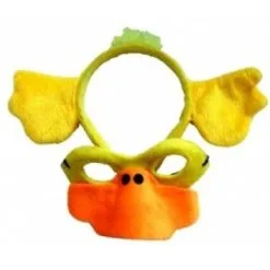 Duck - Animal Headband And Mask Set