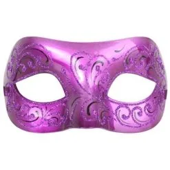 Tom Foolery ELEGENZA Purple Eye Mask