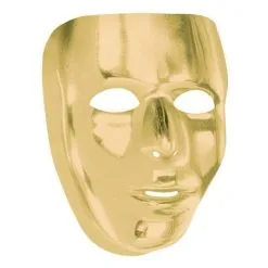 Balloon Agencies Full Face Mask Gold