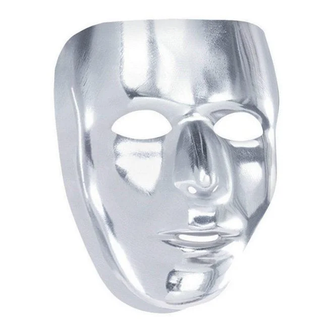 Balloon Agencies Full Face Mask Silver 3 Balloon Agencies Full Face Mask Silver
