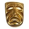 Disguise Costumes Gold Tragedy Adult Mask -All Props Sales gold tragedy adult mask 258052