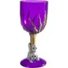 Gothic Wine Glass Purple -All Props Sales gothic wine glass purple 530226