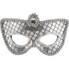 Balloon Agencies Grand Sequin Silver Mask