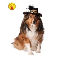 Happy New Year Pet Hat Size M L