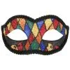Tom Foolery Harlequin Glitter Bright Eye Mask -All Props Sales harlequin glitter bright eye mask 720376
