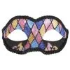 Tom Foolery Harlequin Glitter Pink And Blue Eye Mask 1 Tom Foolery Harlequin Glitter Pink And Blue Eye Mask -All Props Sales harlequin glitter pink and blue eye mask 292862