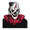 Fun World Horror Clown Mask Black And White -All Props Sales horror clown mask black and white 621255