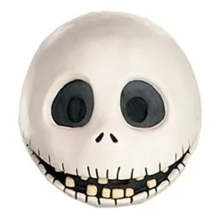Morris Costumes Jack Skellington Mask