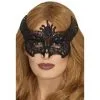 Lace Filigree Devil Mask, Black -All Props Sales lace filigree devil mask black 213083