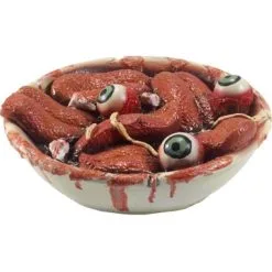 Latex Gory Gourmet Tongue Bowl Prop