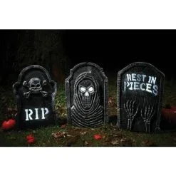Fun World Led Bone Tombstones