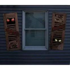 Fun World Light Up Creepy Shutters